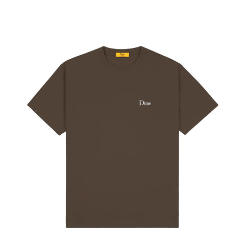Dime MTL - Classic Small Logo T-Shirt Driftwood